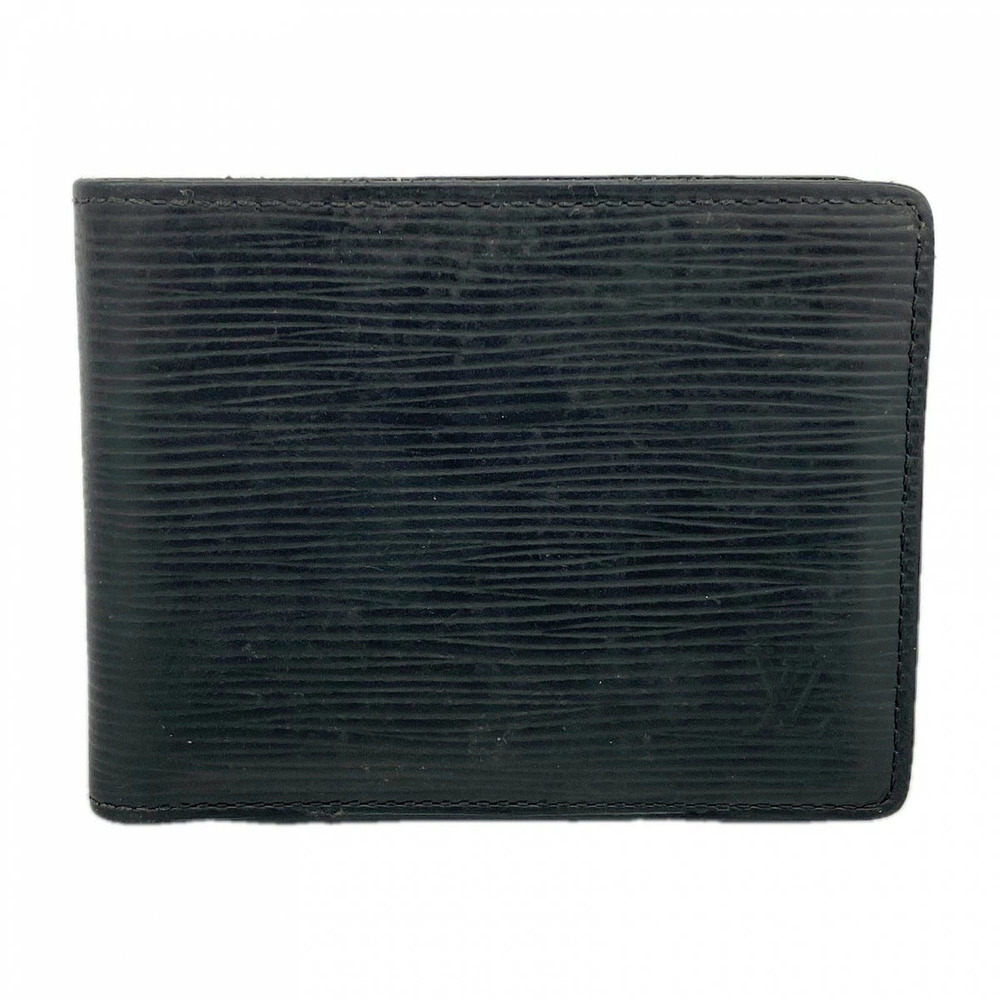 Louis Vuitton Billfold Epi Portefeuille Slender Noir Black